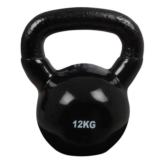 USF 12 kg Kettlebell Black