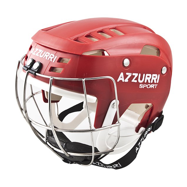 Azzurri Hurling Helmet Red