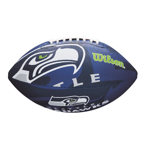Wilson NFL Team Logo Jnr - Seahawks