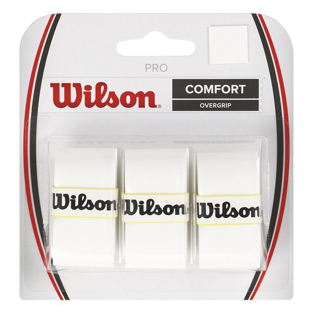 Wilson Pro Overgrip 3 Pack White