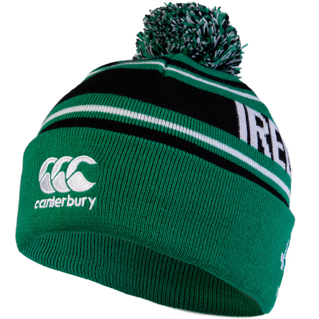 Canterbury IRFU 20 Bobble Beanie Green