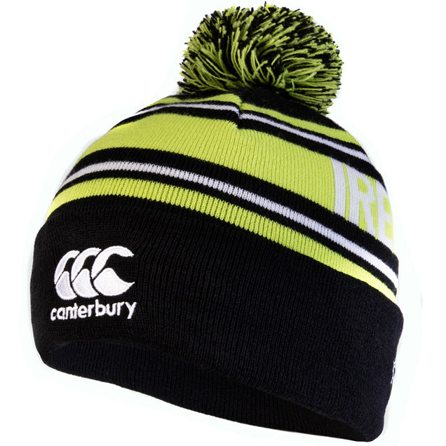 Canterbury IRFU 20 Bobble Beanie Black
