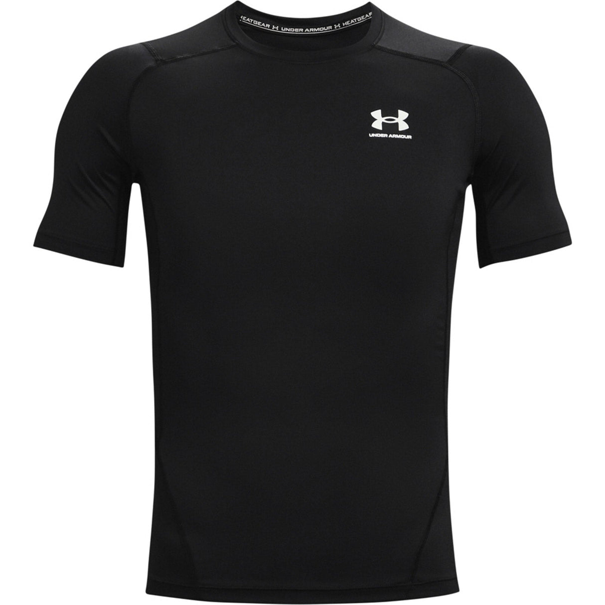 UA Mens HG Armour Comp SS Tee Black
