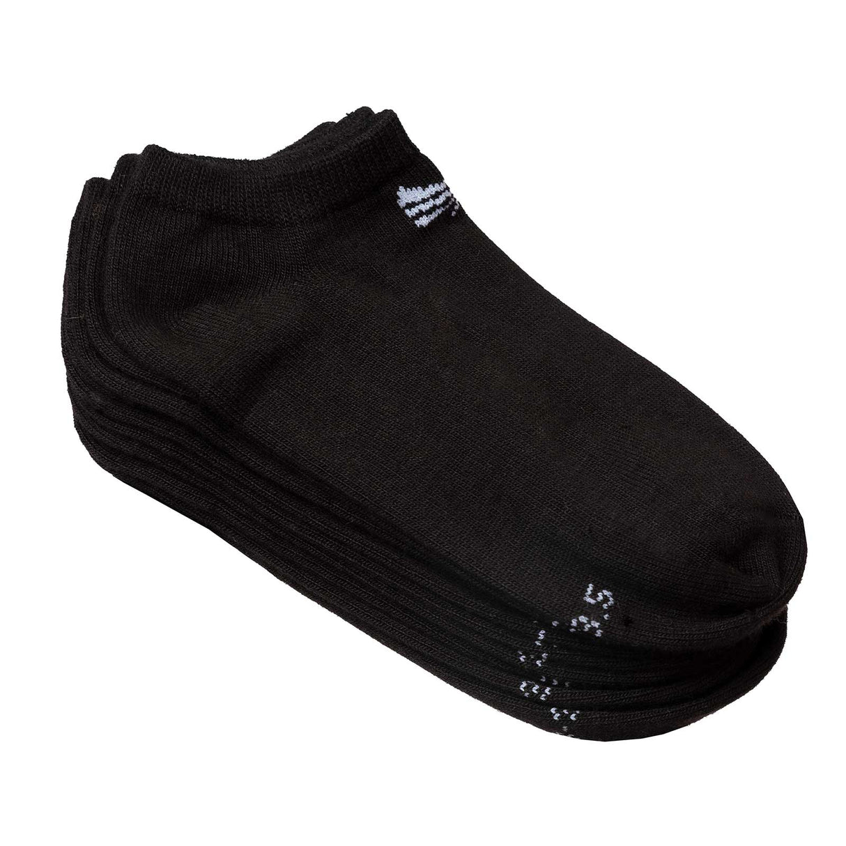 Puresox Socklet 5pk Kids Sock Black