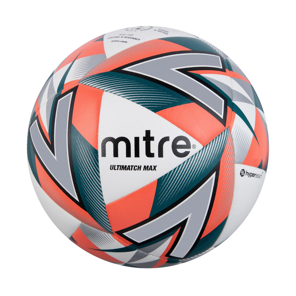 Mitre Ultimatch Max Football 5 White