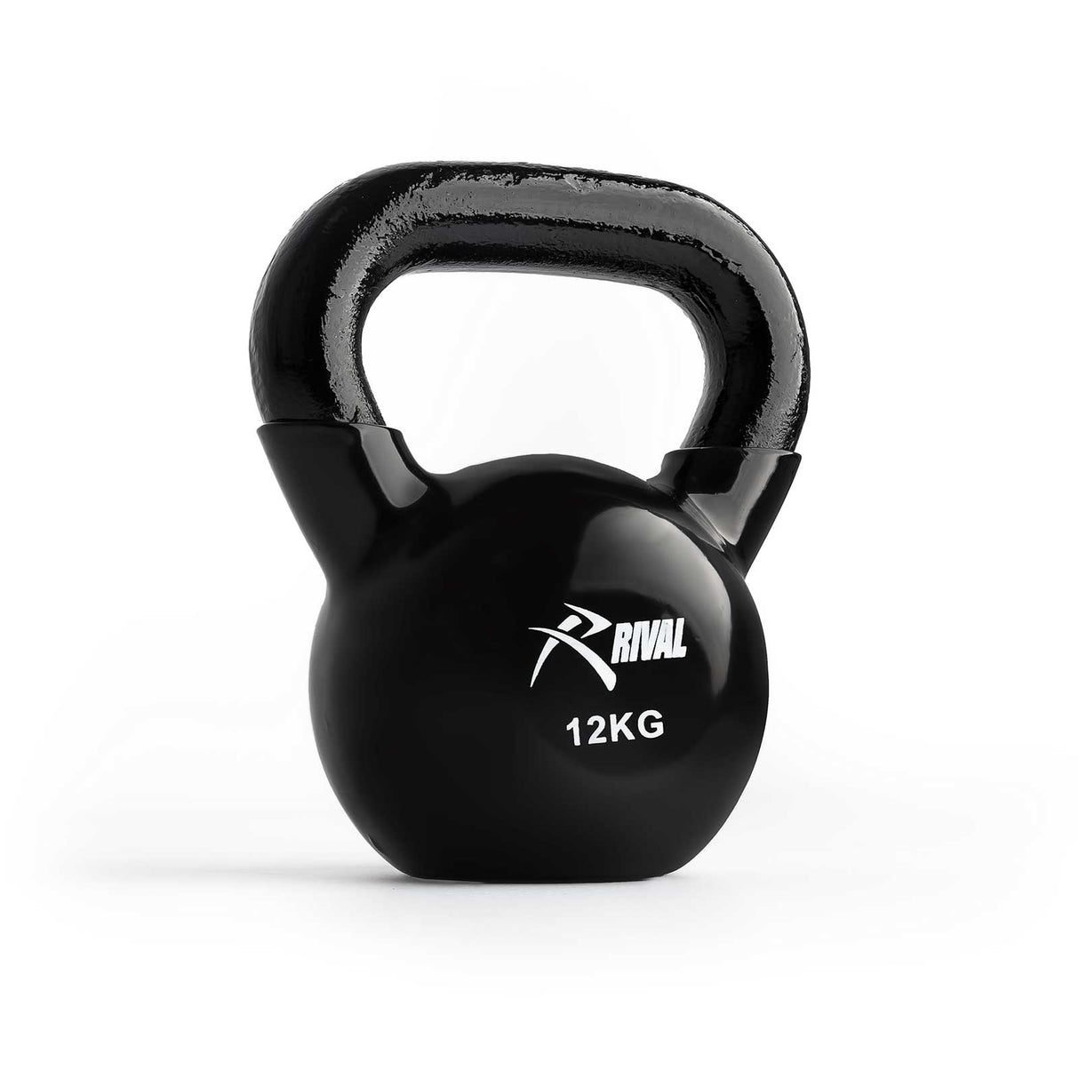 Rival Vinyl Coat Kettlebell 12kg Blk
