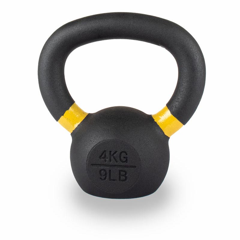 Rival Cast Iron Kettlebell 4kg Black