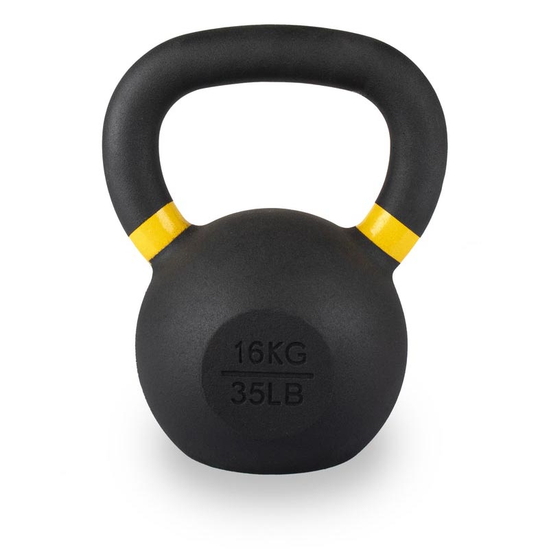 Rival Cast Iron Kettlebell 16kg Black