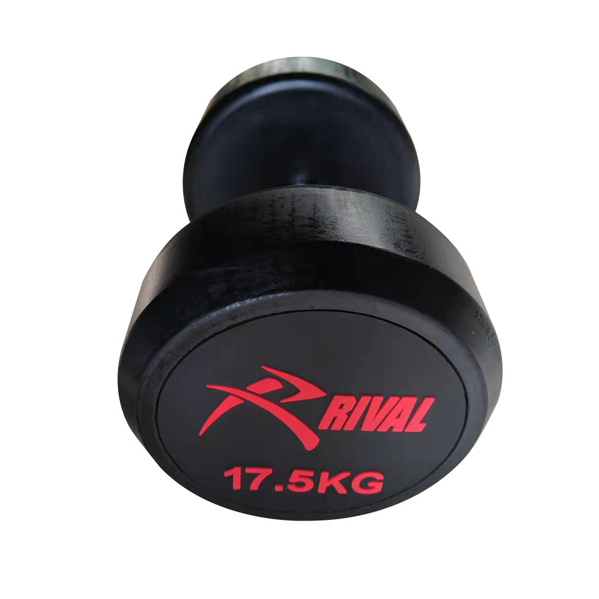 Rival Rubber Round Dumbell 17.5kgPair Bl