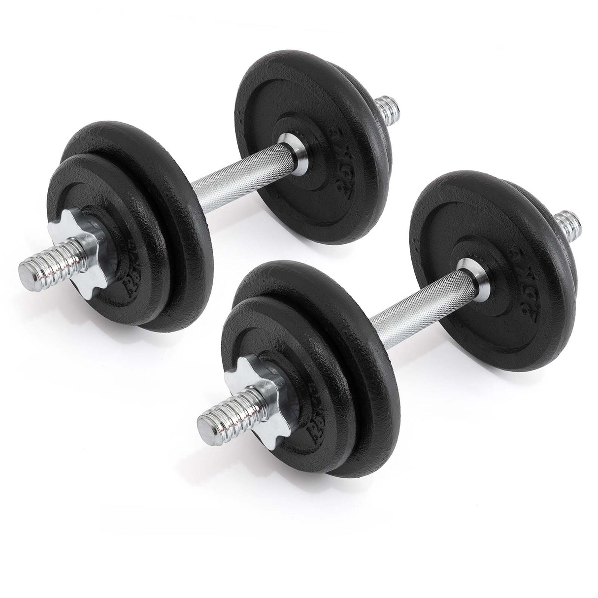 Rival Chrome Dumbbell Set 20kg Multi