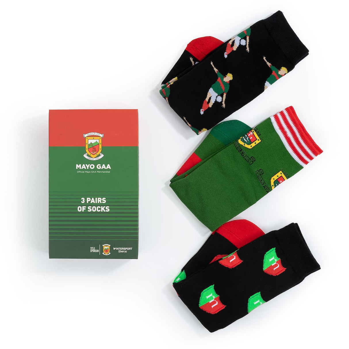 Mayo Gift Box Kids 3 Pack Sock Multi