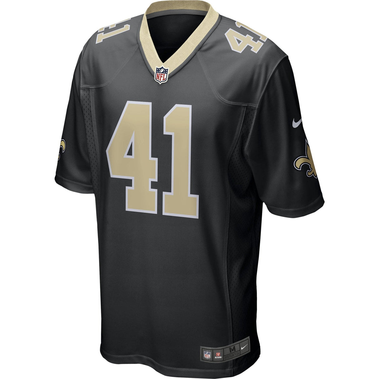 Nike New Orleans Kamara 41 Jrsy Blk