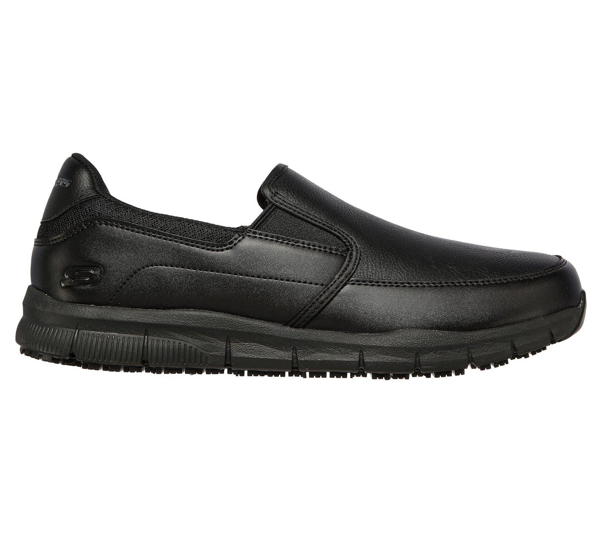 Skechers Work Slip On Mens Shoe Black