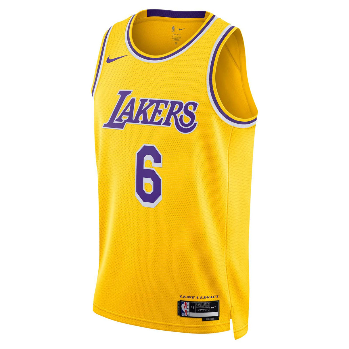 Nike Lakers James 6 Dri-Fit Jersey Yell