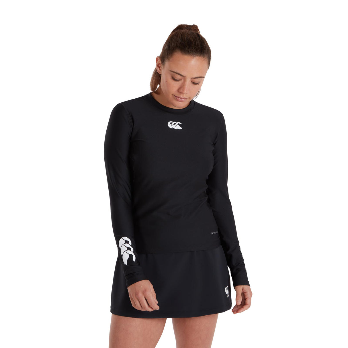 CCC WMN THERMOREG LONG SLEEVE TOP BLACK