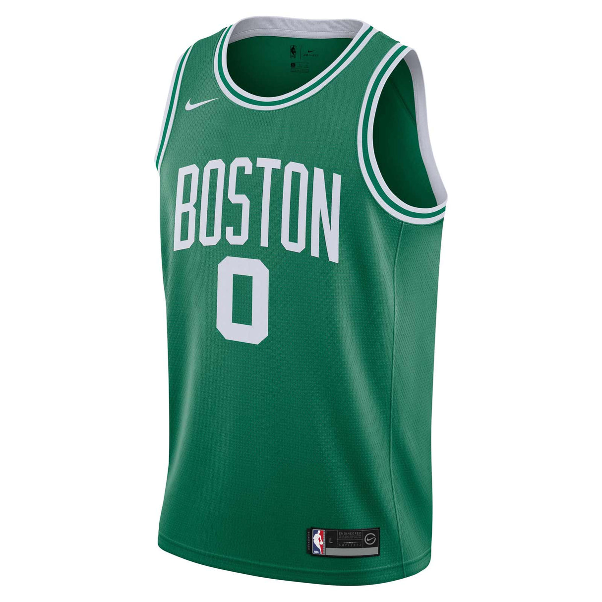 Nike Celtics Tatum 0 Kids Jersey Green