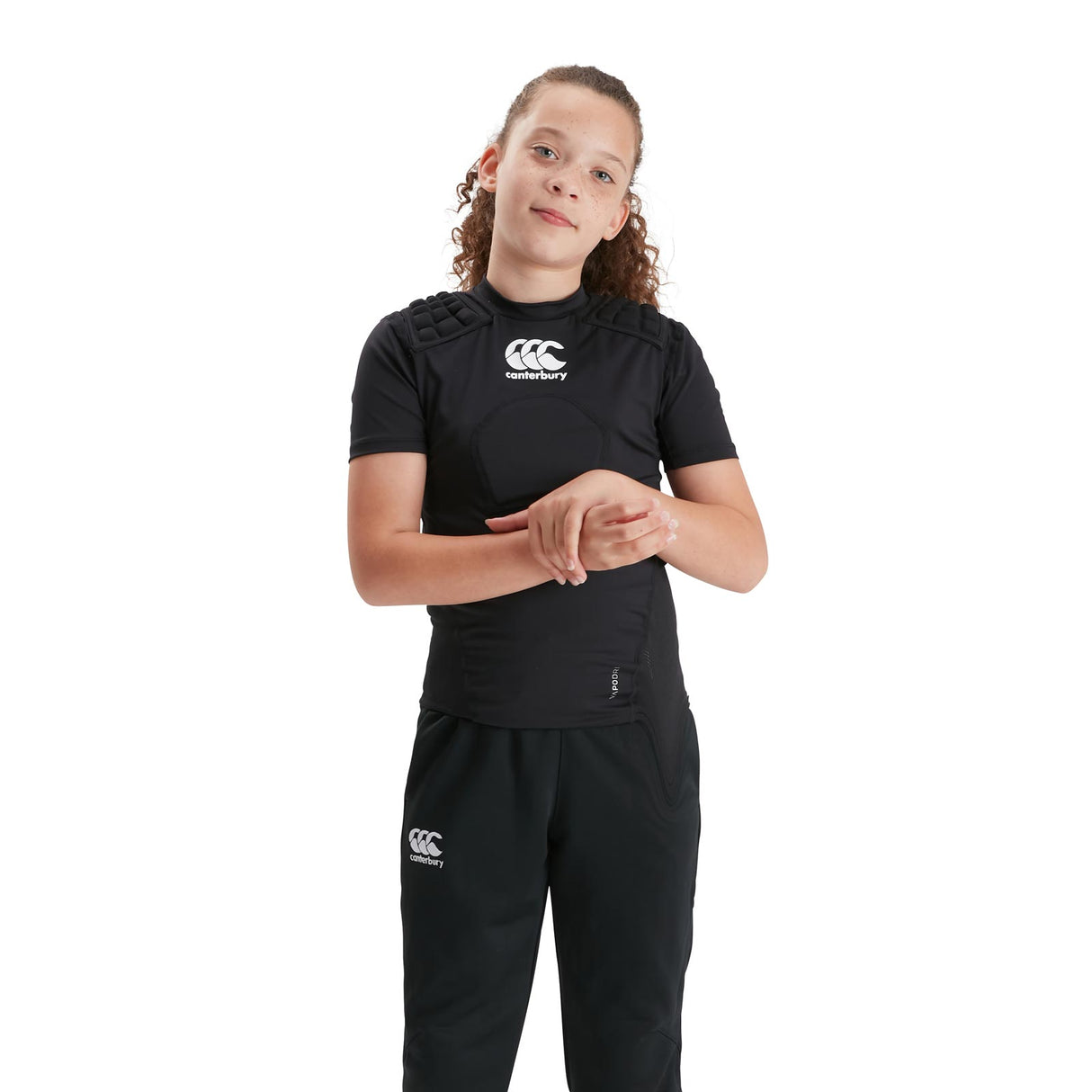 CANTERBURY PROTECTION VEST JNR BLACK