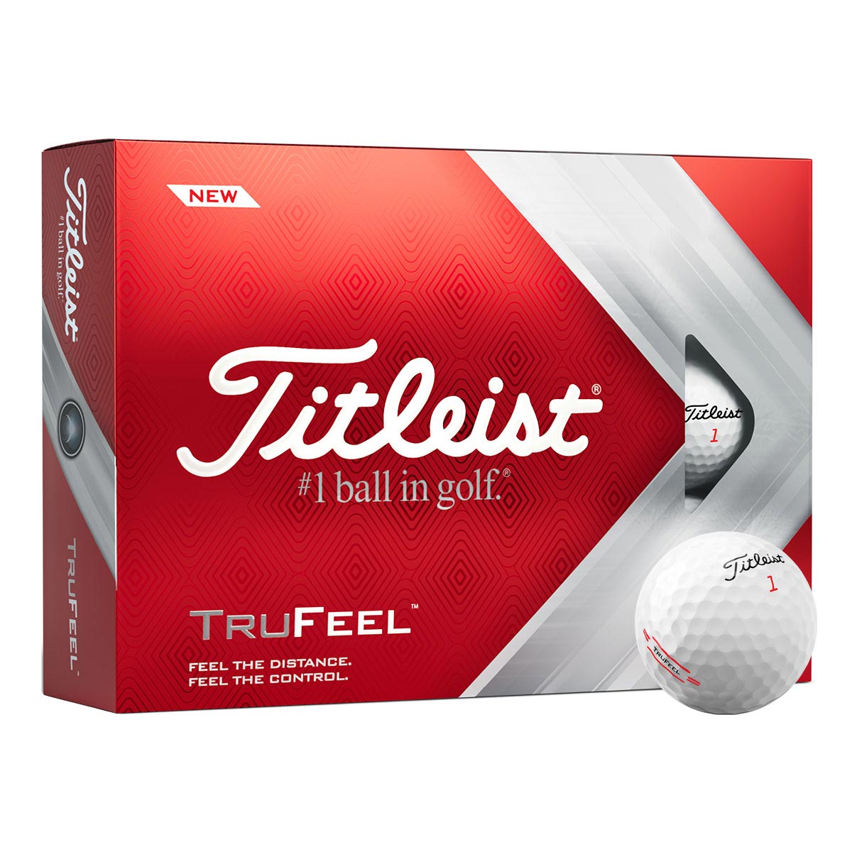Titleist 2022 Trufeel Golf Ball White