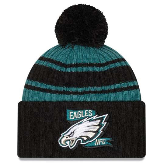 New Era Eagles NFL Knit Beanie Green