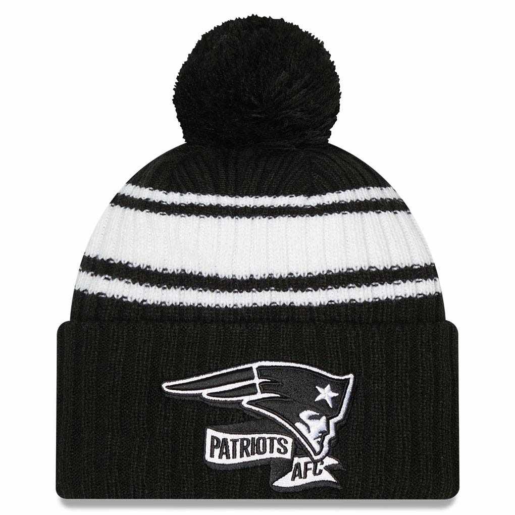 New Era Patriots NFL Knit Beanie Black