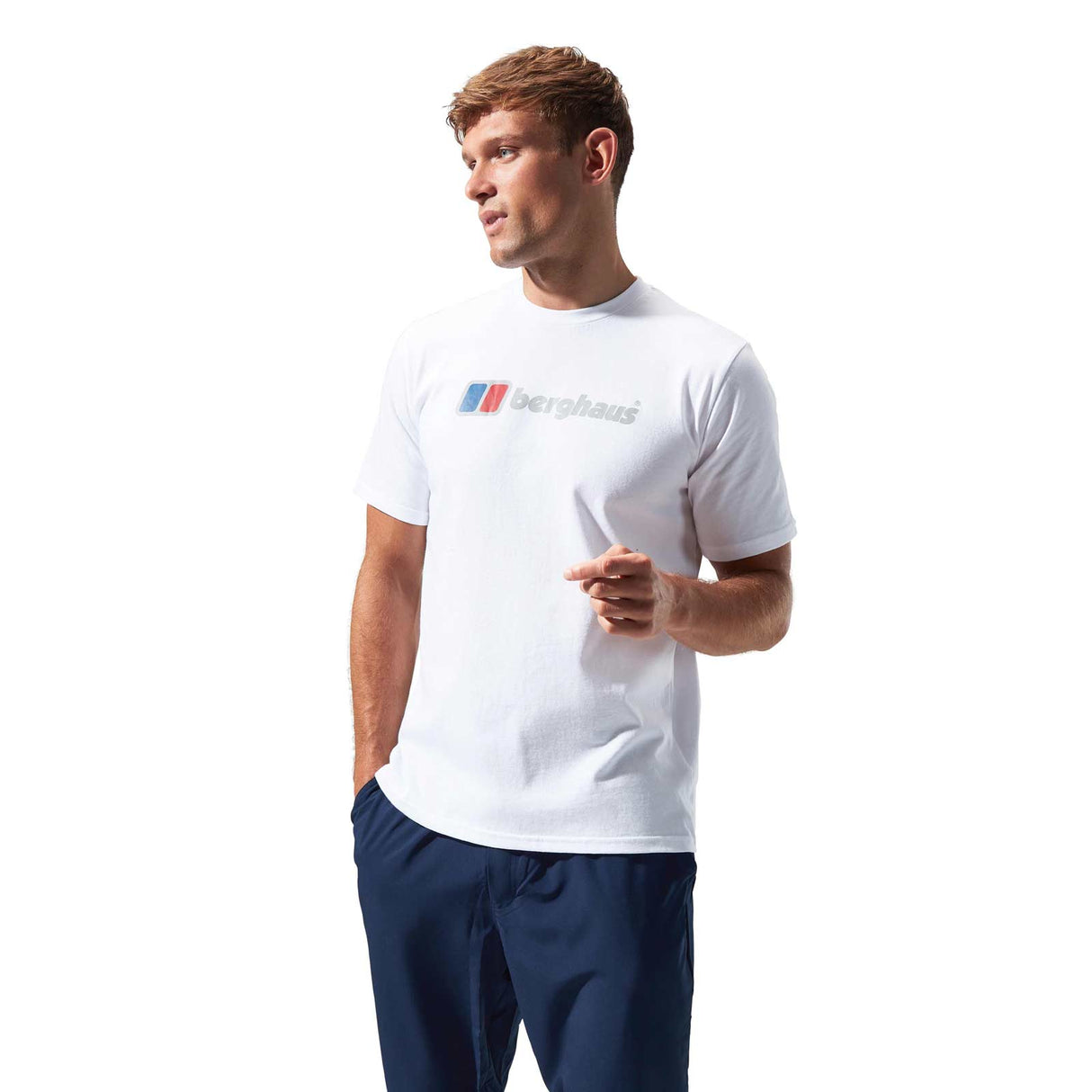 Berghaus M Classic Logo Tee White