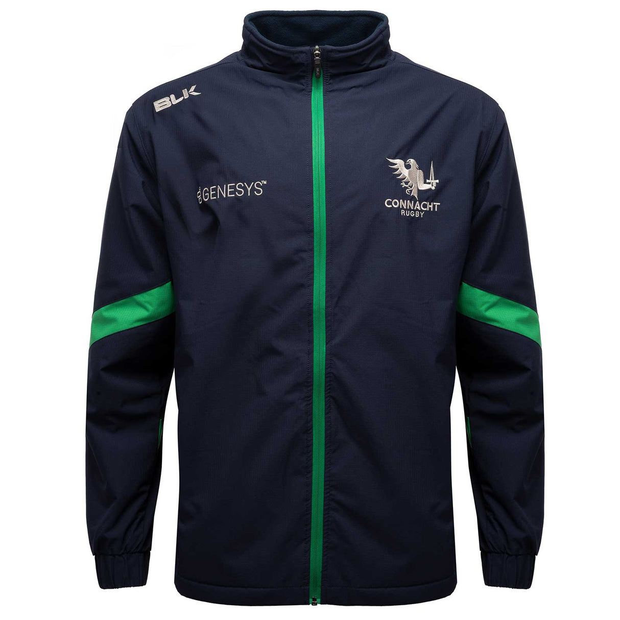 BLK Connacht 22 Coaches Rain Jacket Navy