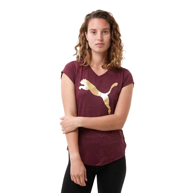 Puma Train Fav Heather Cat T Red