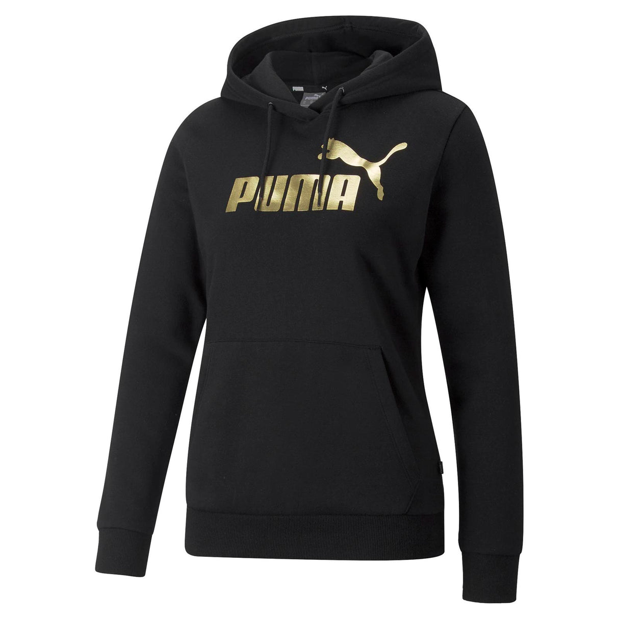 Puma ESS+ Metallic Logo Hoodie FL Blk