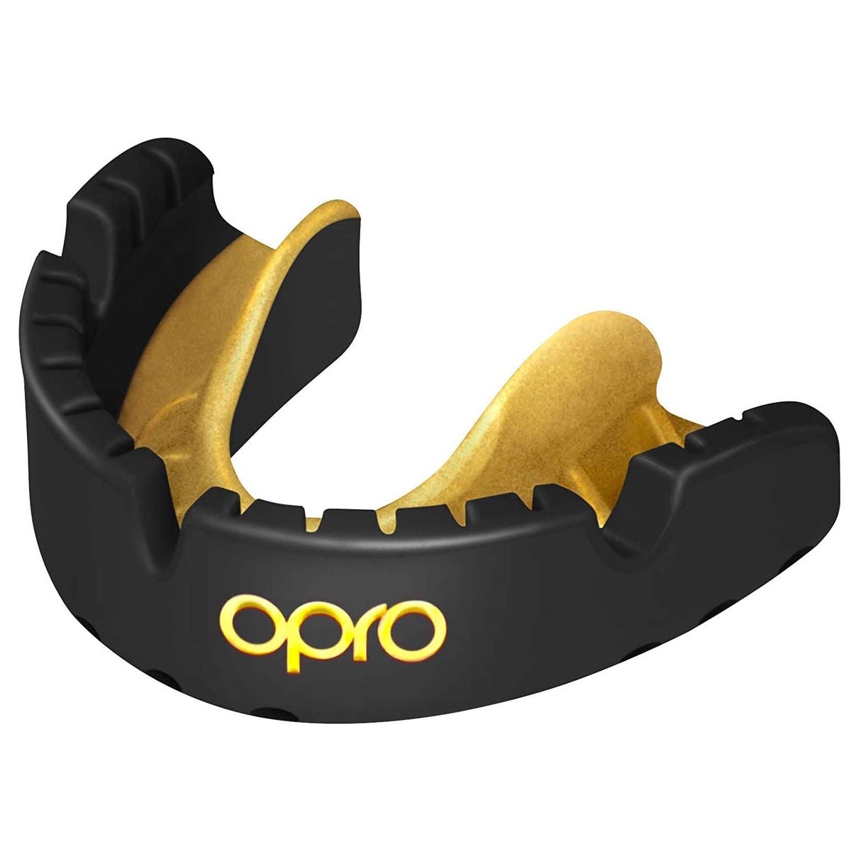 Opro Self-Fit M/guard-Gold Brces-Blk/Gld