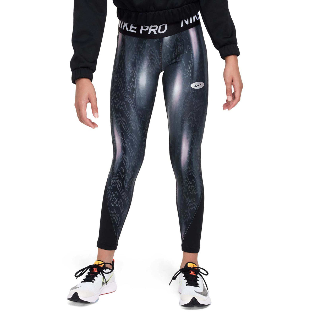 Nike Girls NP DF IC Nvlty Wrm Legging Bk
