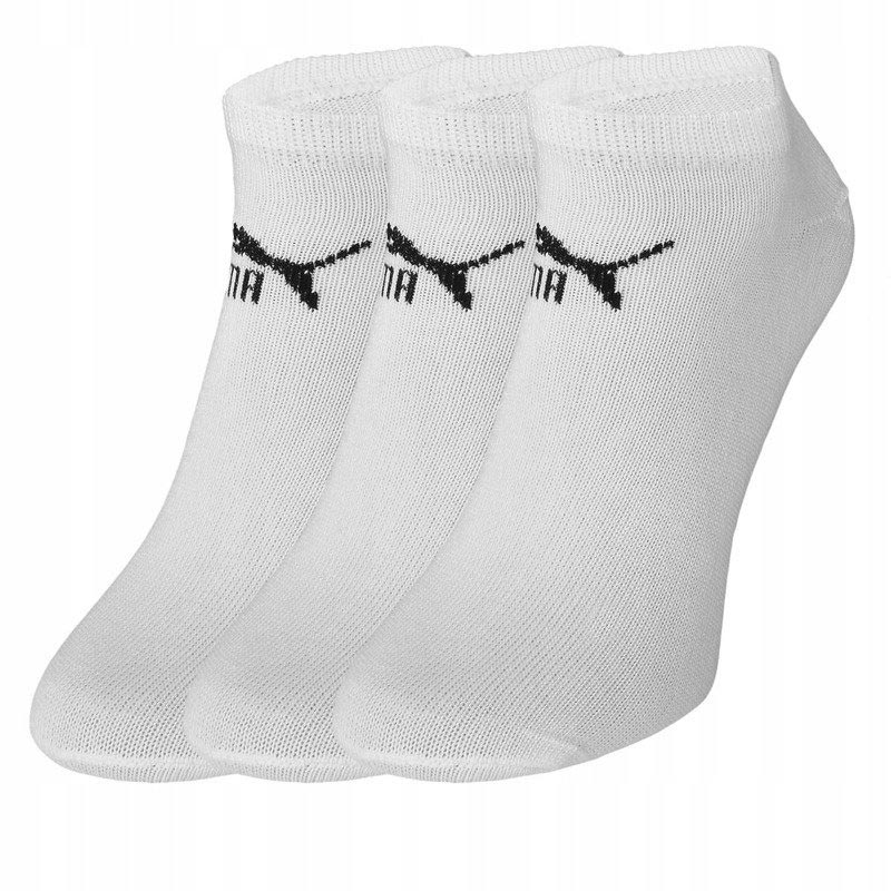 Puma Sneaker-V Socks 3P White