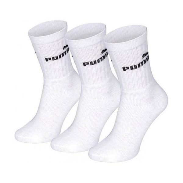 Puma Crew Sock 3PK White