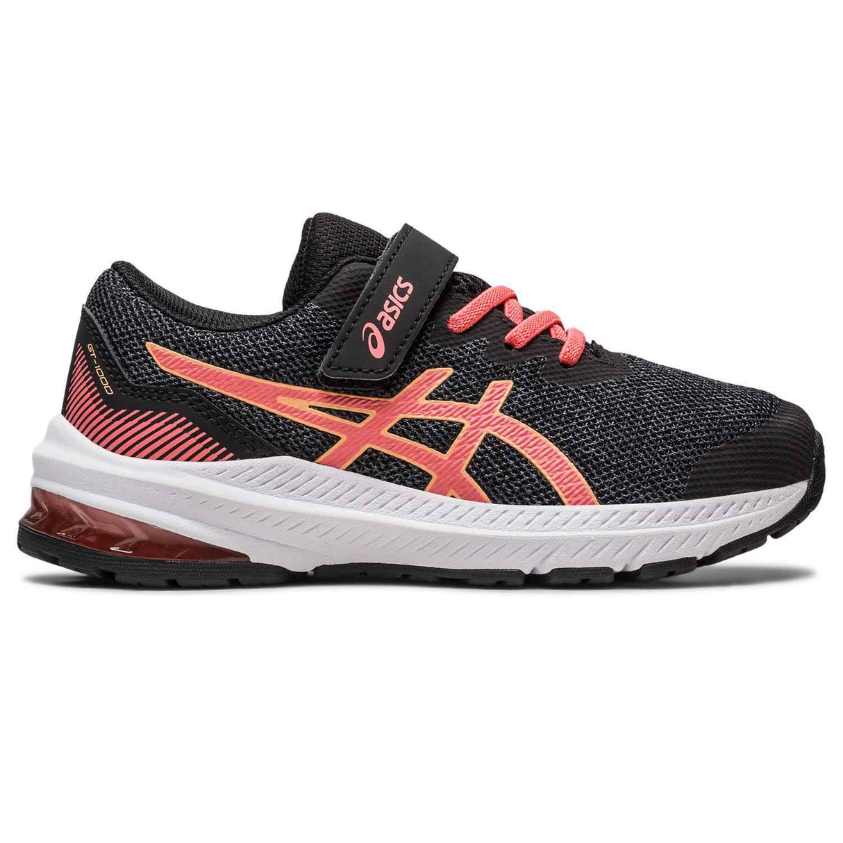 Asics GT-1000 11 Jnr Girls Black/Pink