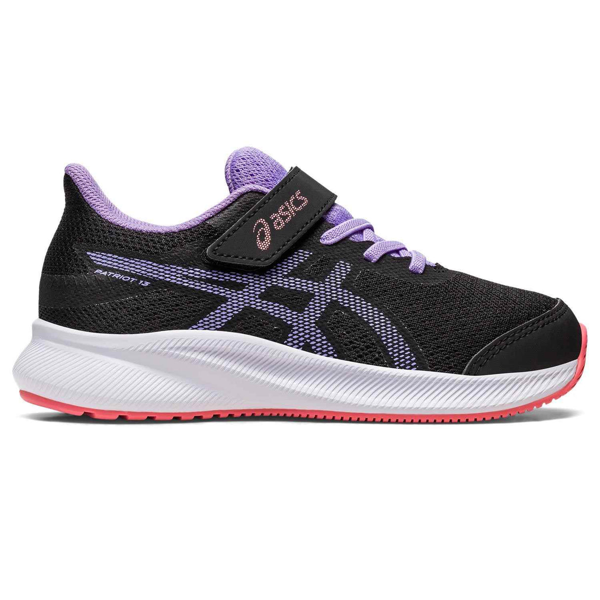 Asics Patriot 13 Jnr Girls Black/Purp