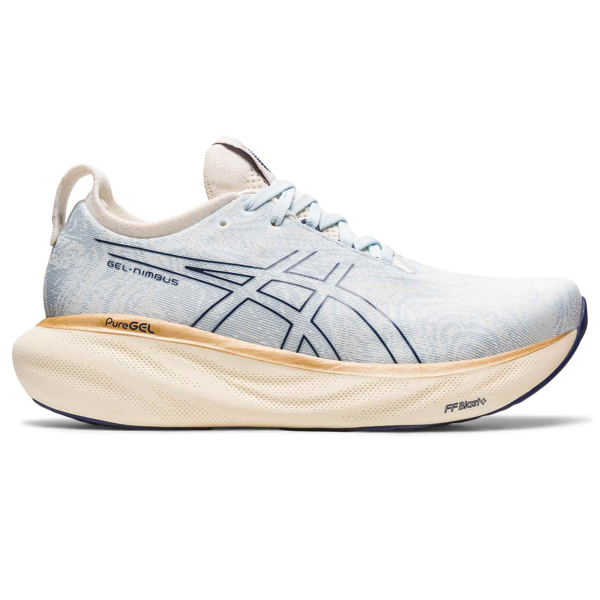 Asics Gel Nimbus 25 Womens Blue/White