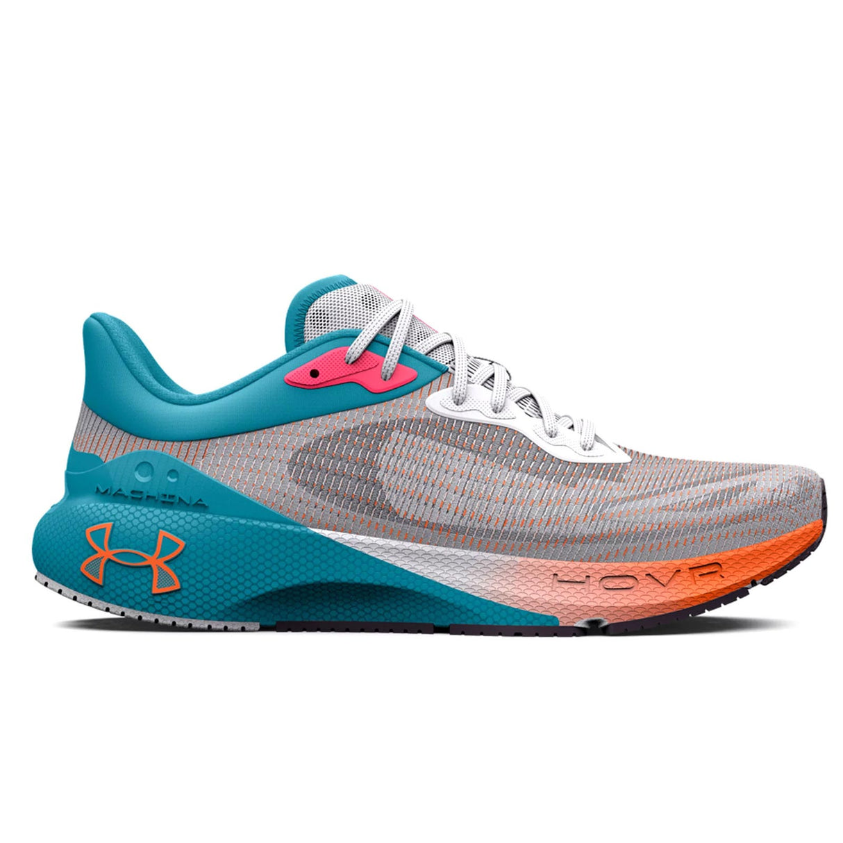 UA HOVR Machina Breeze Mens White/Blue