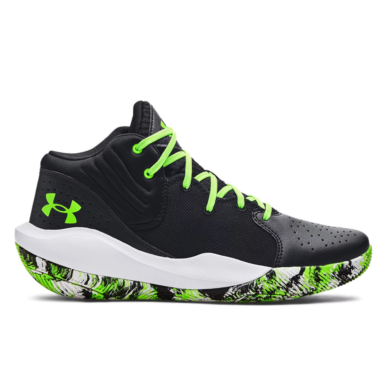 UA Jet '21 Unisex BB Black/Lime