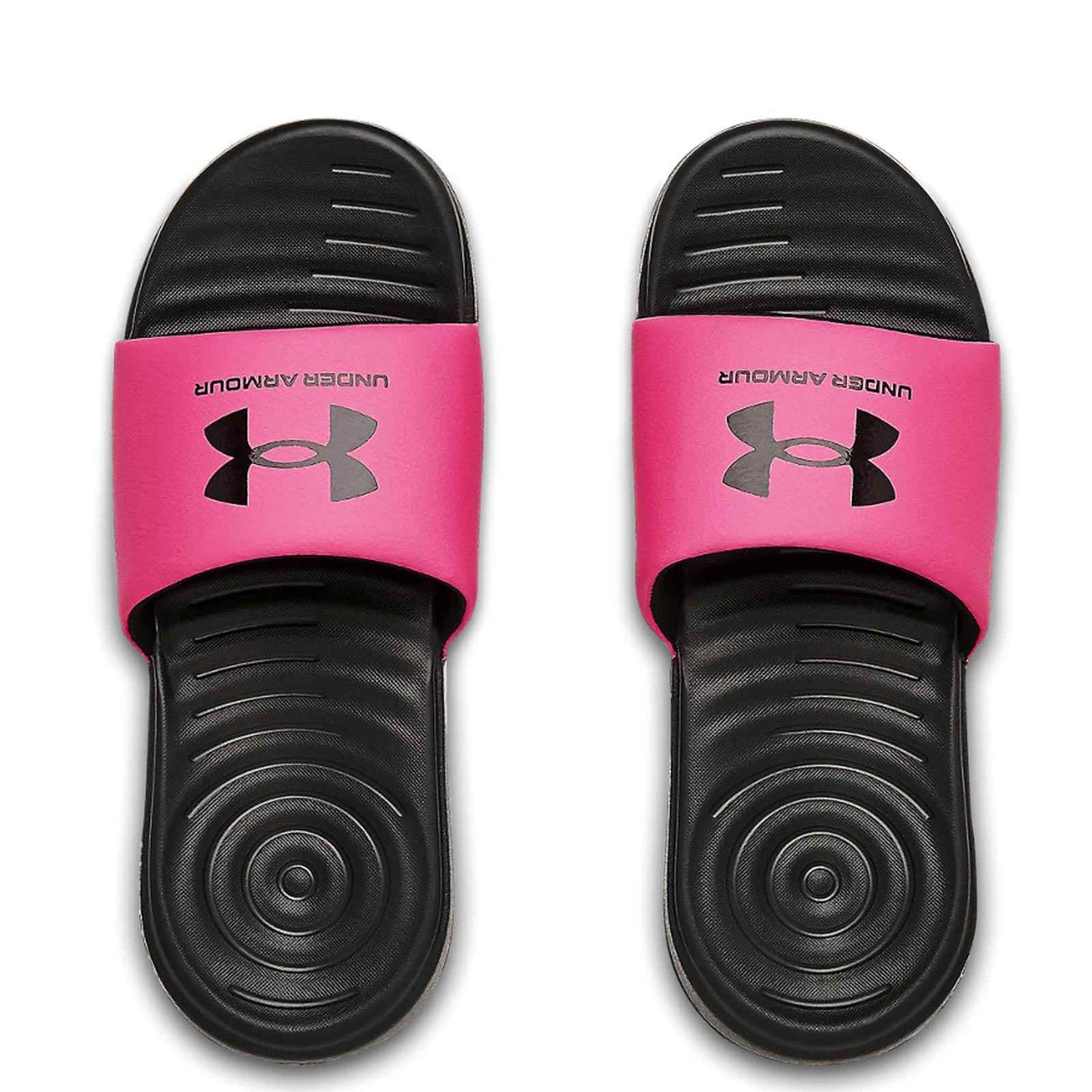 UA Ansa Fix SL Kid Girls Slides Pink/Blk