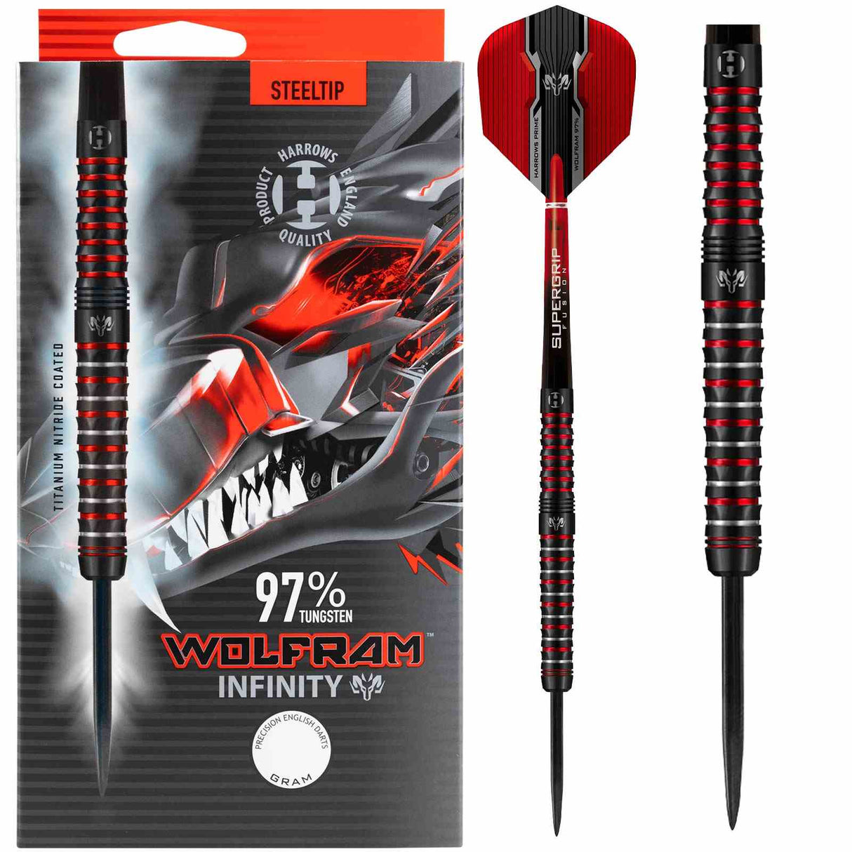 Harrows Wolfrm Infnty 97% tungstn 24g Wh