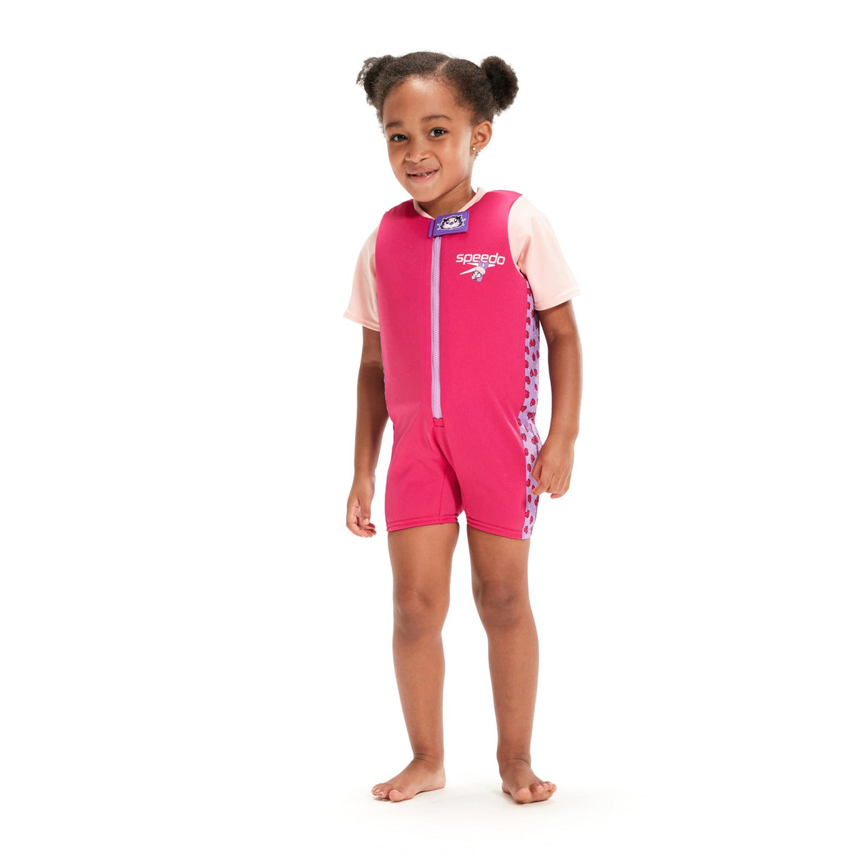 SPEEDO LRN SWM CHRCTER PRNT FLOAT ST PNK