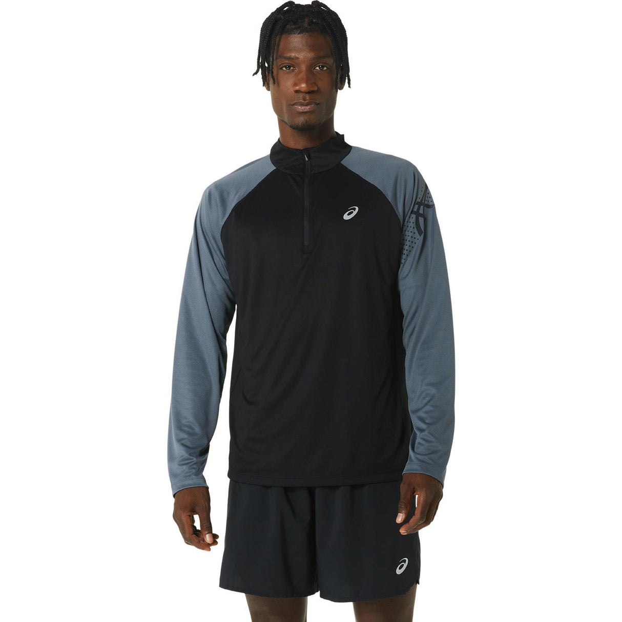ASICS MENS ICON LS HZ BLACK
