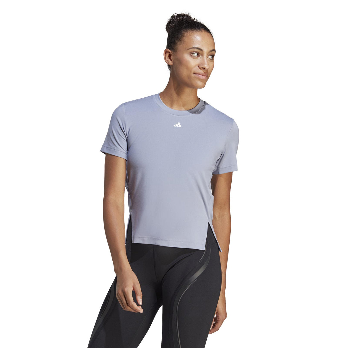 adidas Womens D2T Tee Purple