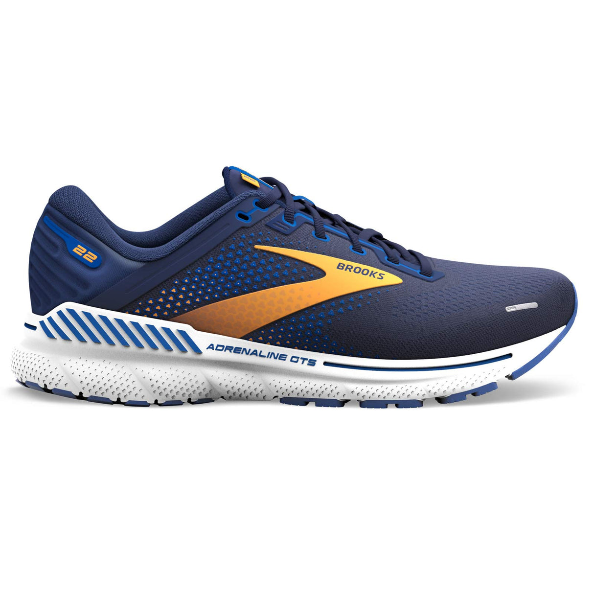 Brooks Adrenaline GTS 22 Men Navy/Orange