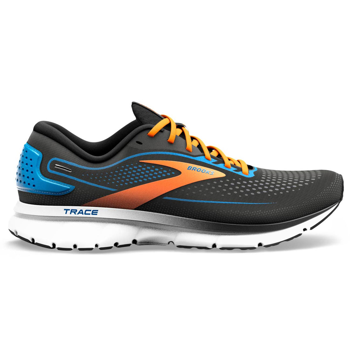 Brooks Trace 2 Mens Black/Orange