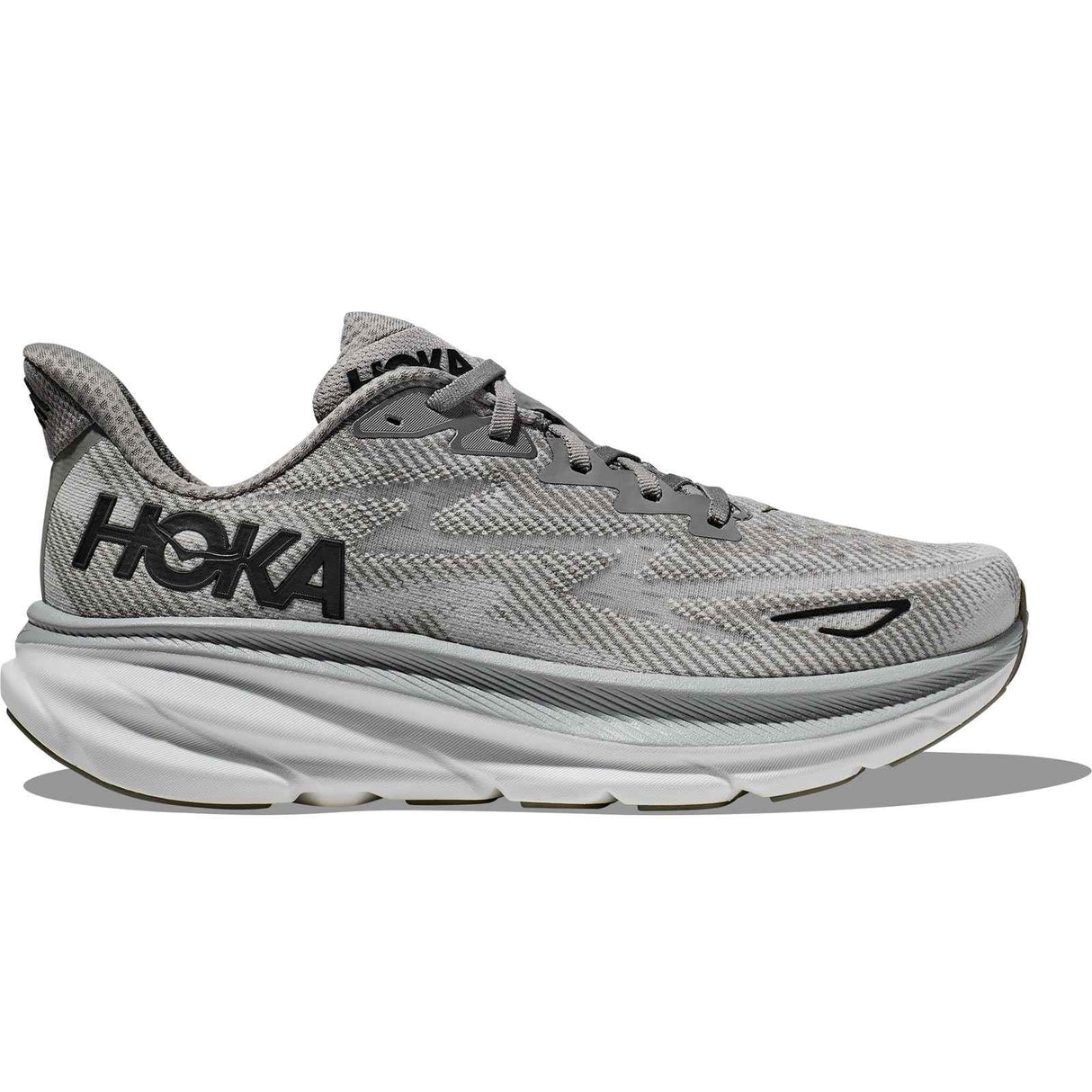 Hoka Clifton 9 Mens Grey