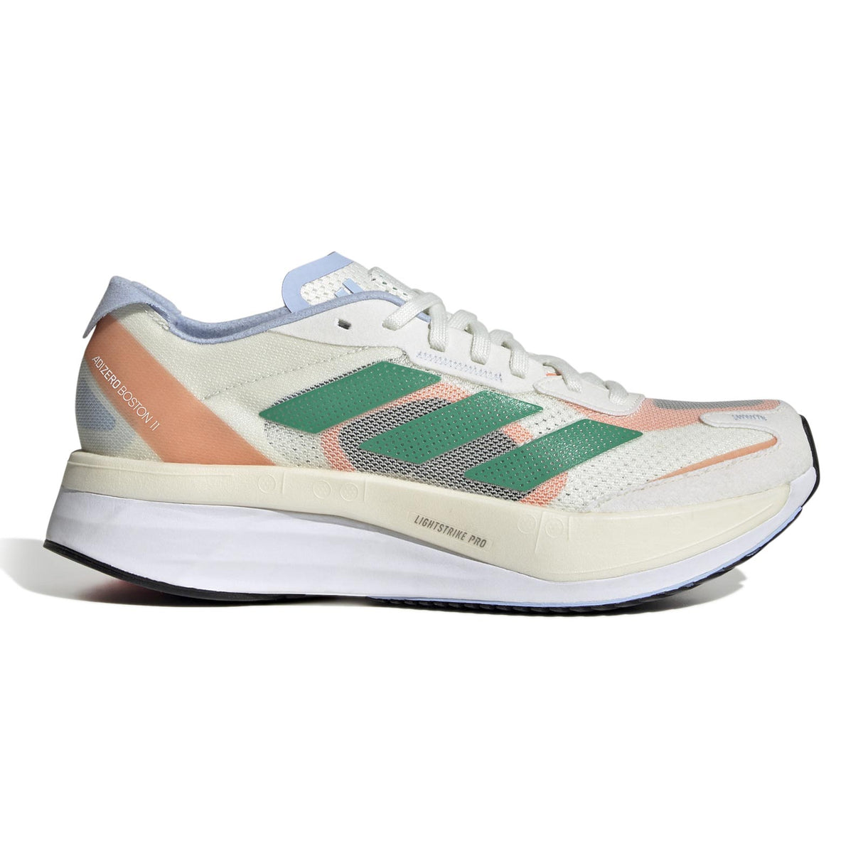 adidas Womens Adizero Boston 11 Wht/Grn