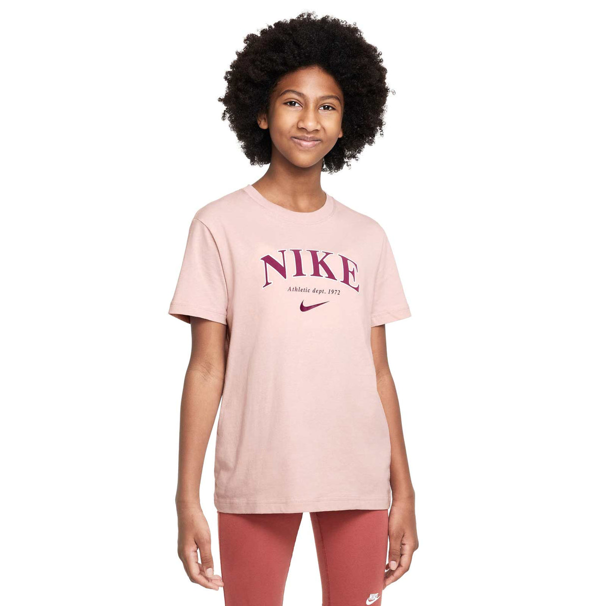 Nike Giirls NSW Trend BF Tee Prnt Pink