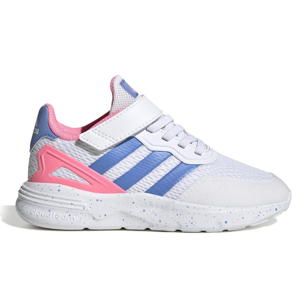 adidas Nebzed Jnr Girls White/Purple