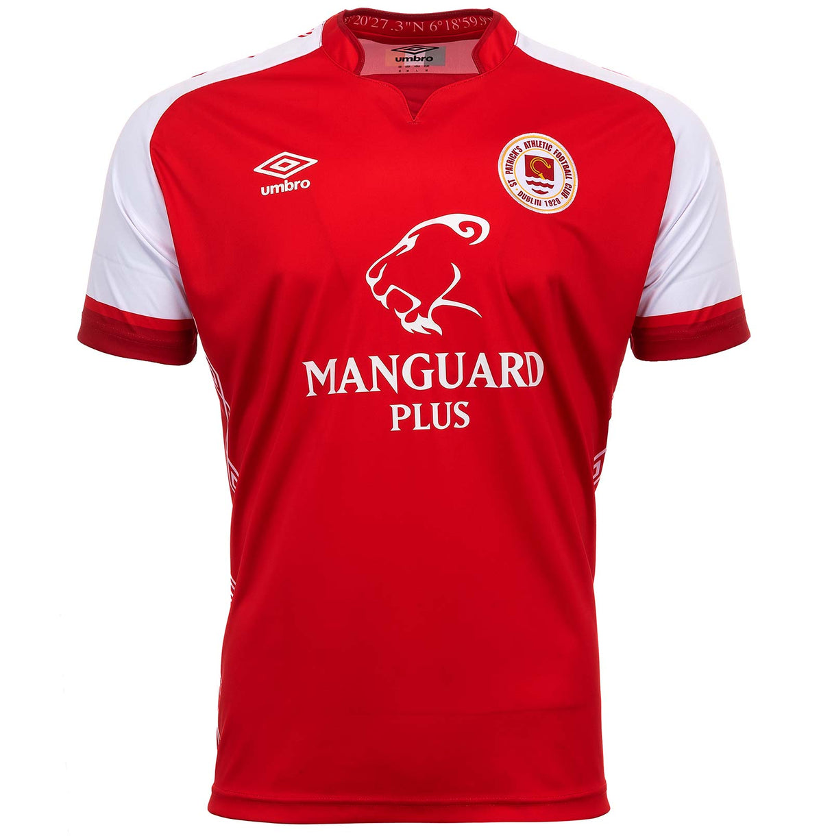 Umbro St Patricks Ath 23 Home Jrsy Red