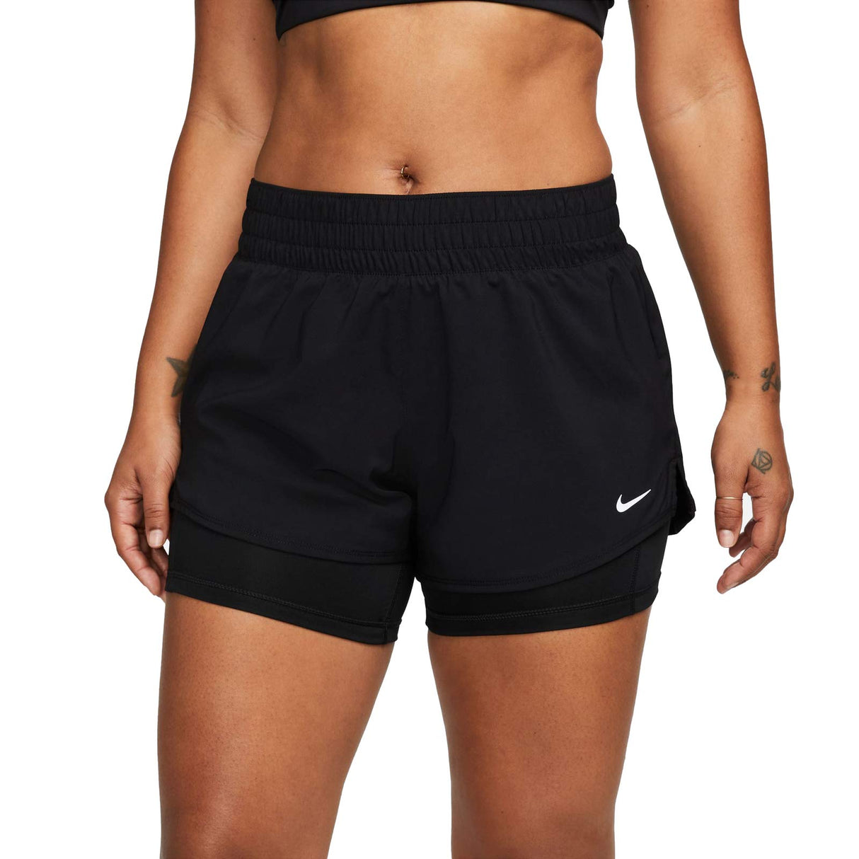 Nike Wmns One DF MR 3IN 2N1 Short Black
